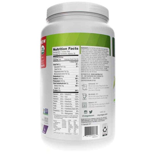 Vega One All-In-One Shake Organic, VGA